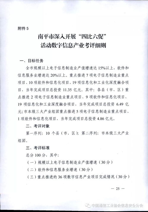 中国通信工业协会信息系统业务安全服务资质获政府采信，纳入南平市“四比六促”考评体系